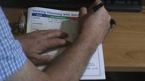 Benchmark, Grade 4, Unit 4, Week 1 and 2, Vocabulary