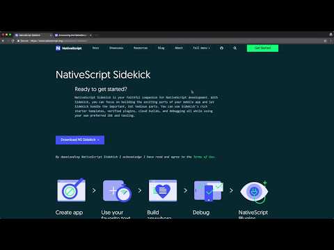 A Brief Tour of NativeScript Sidekick
