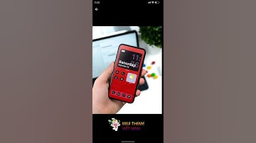 iOS 15 KWGT Widgets Android 12 ft. MIUI Theme Vietnam 🔥🔥🔥 #Shorts