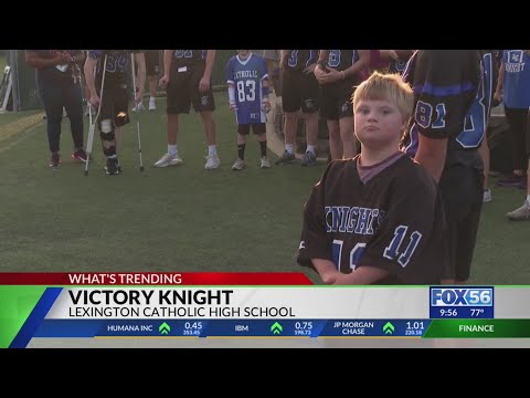 Lexington Catholic High School putting spotlight on those that deserve it with "Victory Knight"