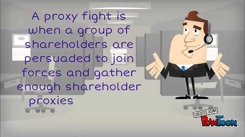 proxy fight