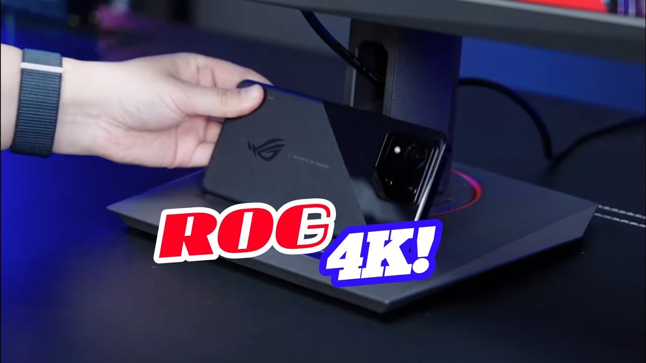 ASUSROG Monitor Unboxing & Setup | 4K 144Hz HDR Gaming Best! - YouTube