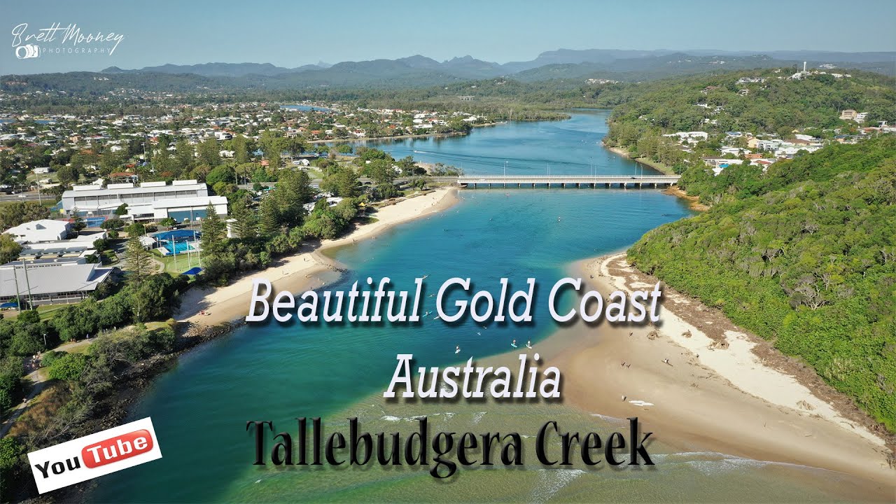 Tallebudgera Creek, Drone footage - YouTube