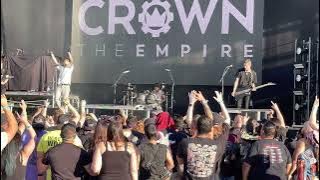 Crown the Empire “Sudden Sky” Live 9/27/22 at Germania Amphitheater in Austin,Tx