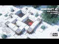 🧊Minecraft  : UnderGround House Tutorial ｜How to Build a Winter House in Minecraft (#163)