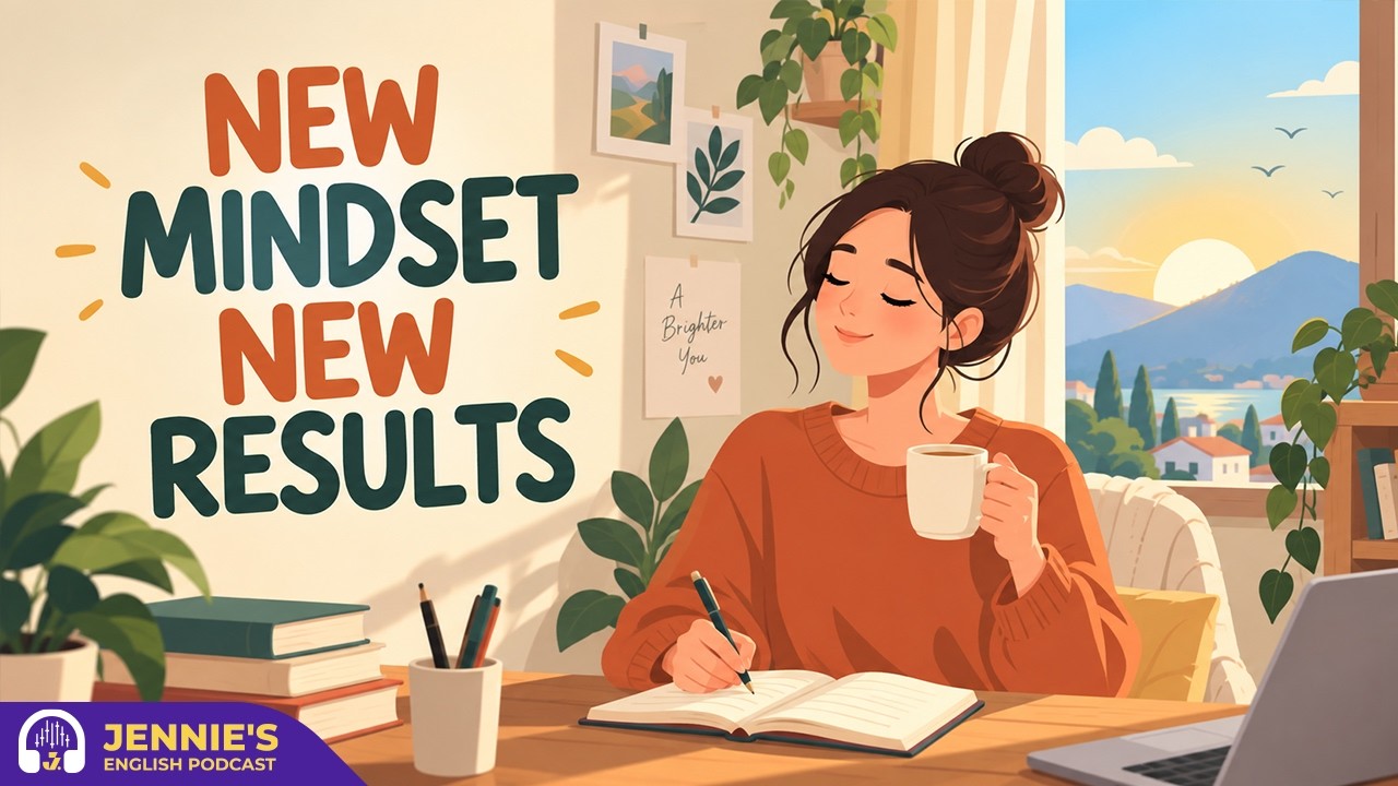 New Mindset, New Results | English & Chill with Jennie | English Podcast