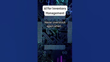 How to use AI for Inventory Management
