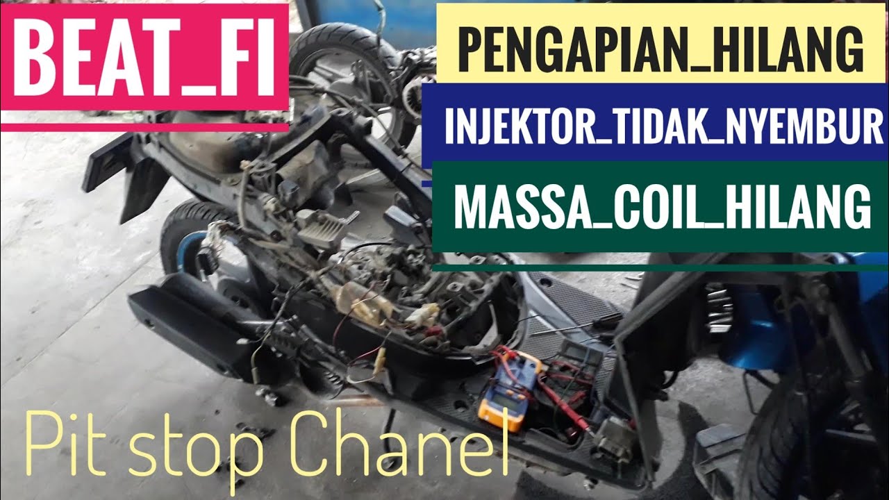 beat fi pengapian hilang