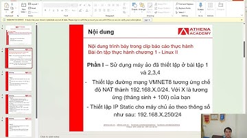 LPI2 - Chuong 6 - THIẾT LẬP LINUX APACHE MYSQL PHP