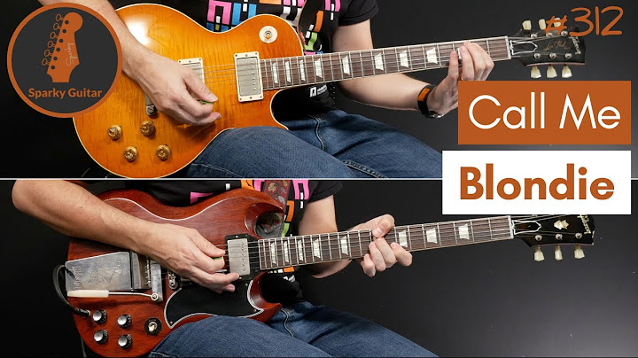 Call Me Guitar version - Guitar performance video thumbnail