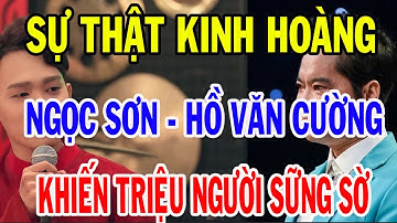 Sự Thật Kinh Hoàng Về Hồ Văn Cường Khiến Danh Ca Ngọc Sơn Khóc Không Thành Lời