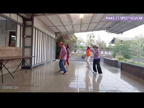 MAKE IT SPECTACULAR Line Dance//Choreo Tom Selzler(CAN)-Agust 2026//Demo By Adam Jaya Dance 