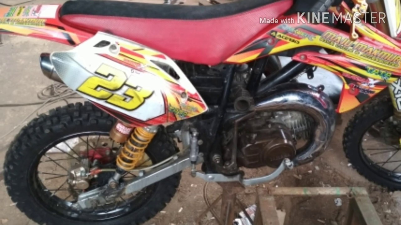 Modifikasi Motor Trail Google