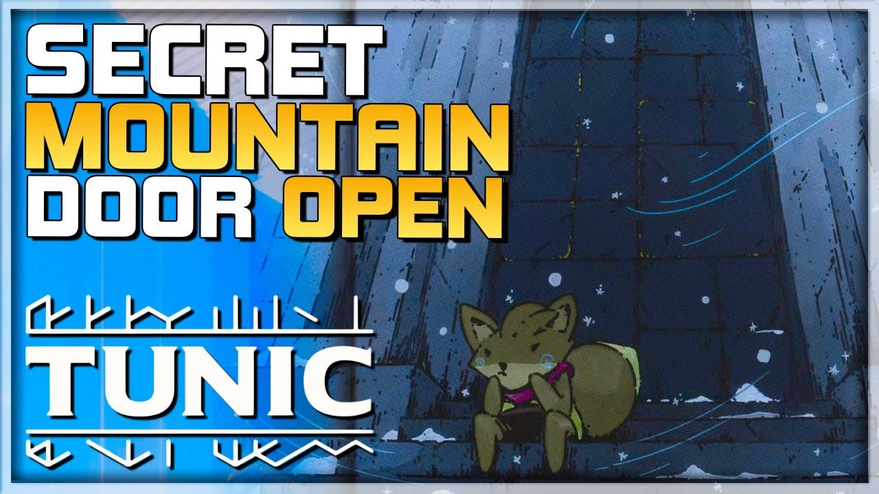 TUNIC - How to open the MOUNTAIN DOOR - Secret - Manual Location - Gameplay Walkthrough Guide