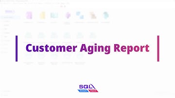 Customer Aging Report