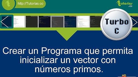 funciones – turbo C (vector con numeros primos)