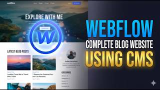 Weblfow Complete Blog Website using CMS || Alamgir H Kobir