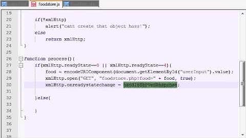 AJAX Tutorial - 8 - Sending Requests to the Server
