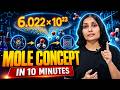 Mole Concept Explained 🧪| In 10 mins | Chemistry Basics for NEET &amp; Boards | Swathi Mam