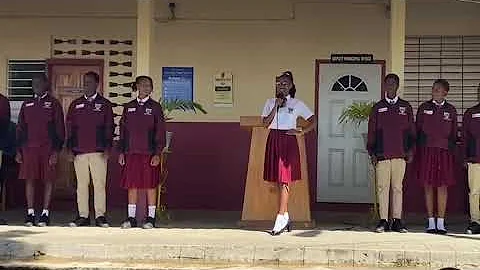 Ms. Takyla Hart Johnson, of the *VHS* preparing for the 2022 National Carnival Talented Teen Pageant