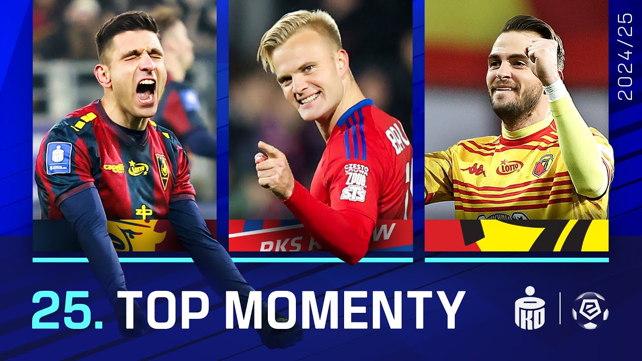 Wszystkie gole 25. kolejki! | TOP MOMENTY | Ekstraklasa 2024/25