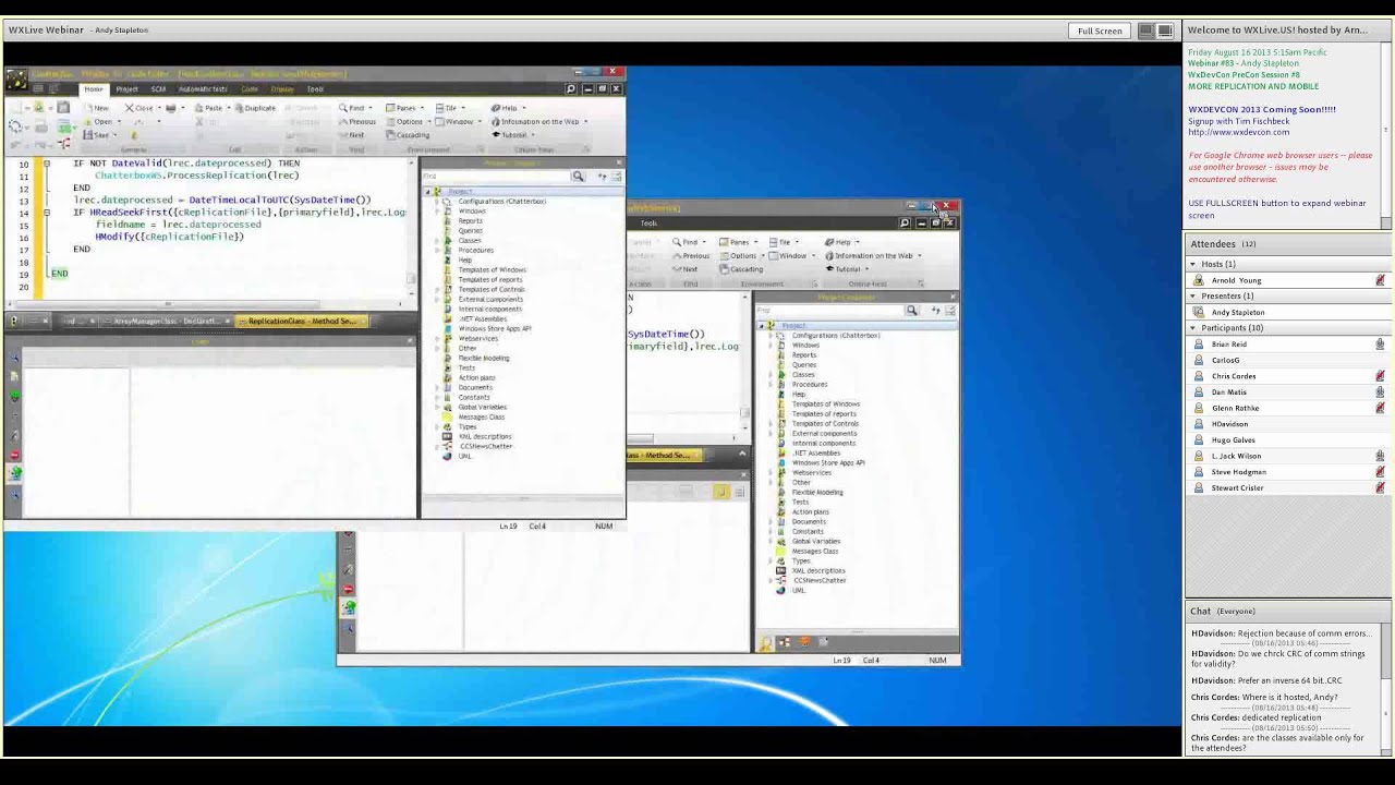 WINDEV Webinar083 Andy Stapleton Webinar #083 - August 16 2013 - YouTube