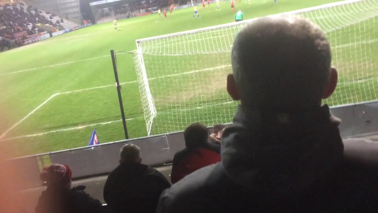 Accrington Stanley fans away at Morecambe YouTube