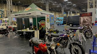 BSA Owners Club (BSAOC) at the 2024 NEC Classic Motor Show - Thursday 7th November Setup.