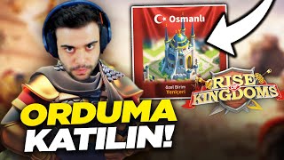 TÜRK OBASINI KURDUK ! SENDE ORDUMA KATIL (Rise of Kingdoms Türkçe)