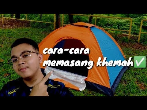 Video: Cara Memasang Khemah Cina