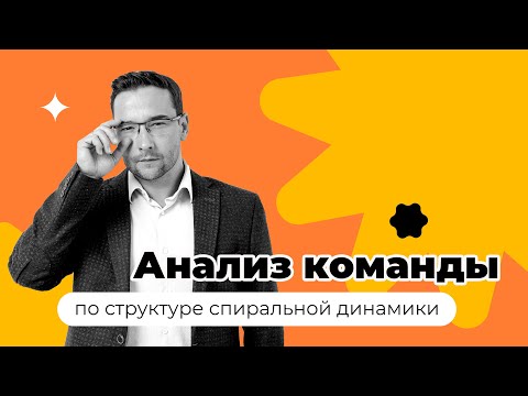 Анализ команды по структуре спиральной динамики