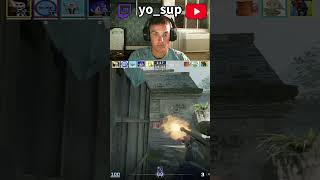 Lambs to the Slaughter 😱 AWP Double Snipe!  #youtuber #streamer  #yosup #csgo #counterstrike