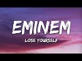 Download Lagu Eminem - Lose Yourself (Lyrics)