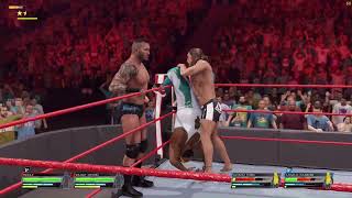 WWE 2K22 UNIVERSE MODE, WEEK 1- RK-Bro VS The Street Profits- Tag Team Match. #1