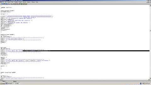 cola programación estructurada