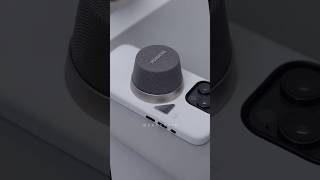 Magnetic suction can listen to music anywhere, both stereo and mobile phone holder#stereo #holder