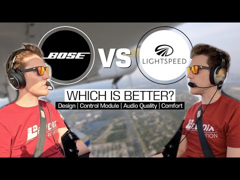 Bose A20 vs Lightspeed Delta Zulu ANR Headsets 