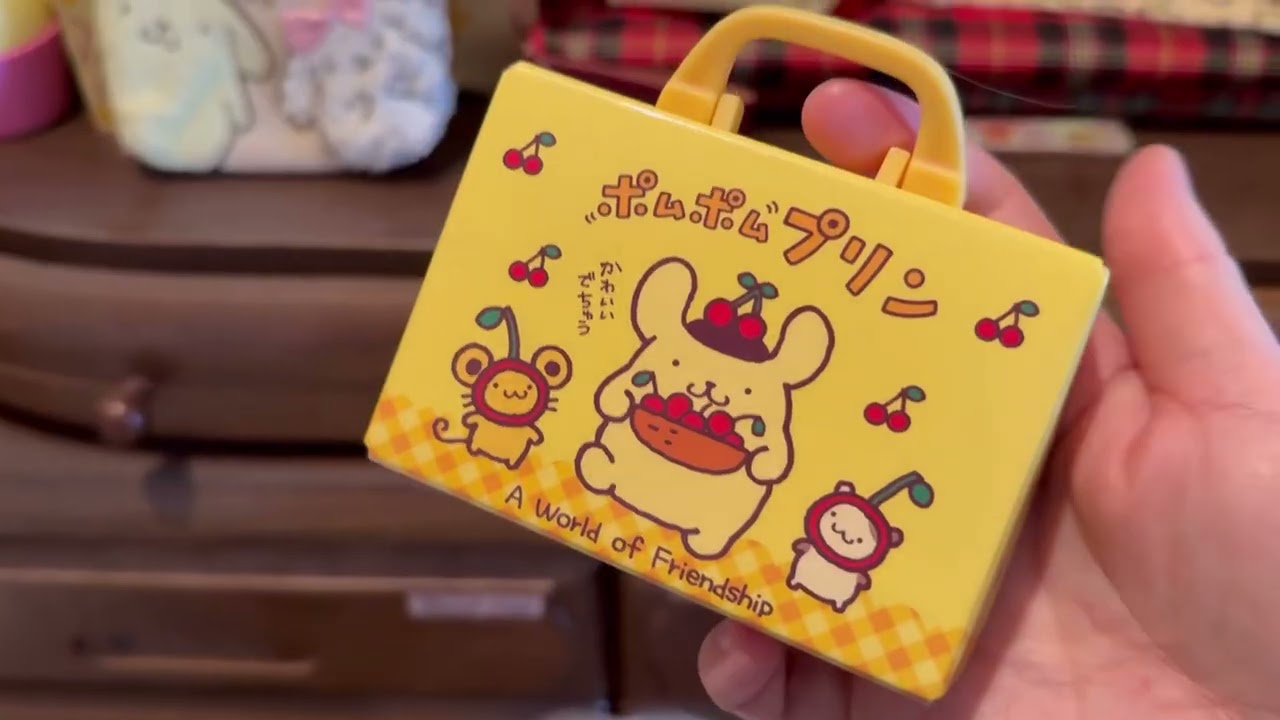 【祝30周年】ハッピーバースデー！ポムポムプリン！好きになって27年、今までのデザインの中でもさくらんぼ隊は群を抜く可愛さ🫶《歴代ポムプリグッズの振り返り》《sanrio vlog》