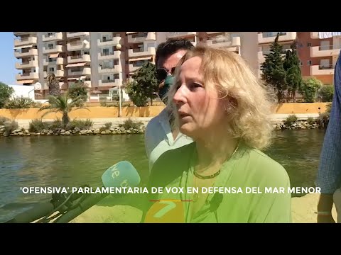 'Ofensiva’ parlamentaria de VOX en defensa del Mar Menor