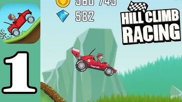 Hill Climb Racing - Gameplay Walkthrough Part 1 (iOS, Android)