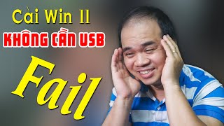 Cách cài Win 11 không cần USB | CÀI WIN 11 2023