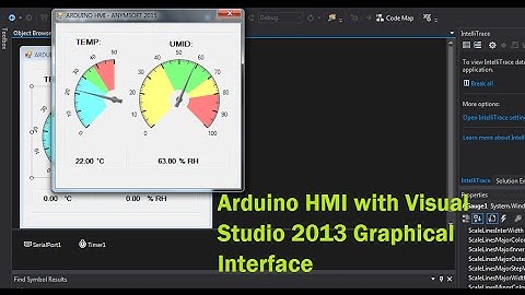 Arduino HMI with Visual Studio 2013 Graphical Interface
