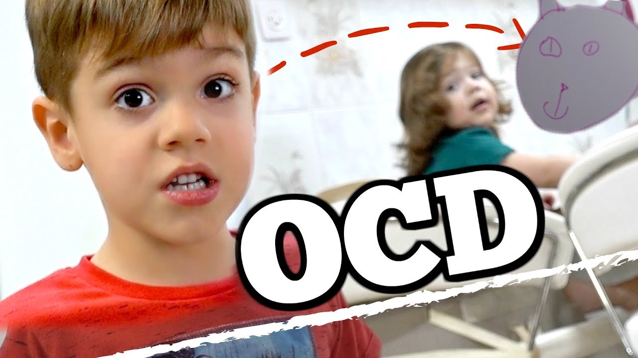 OCD at 5 years old - Drawing a Cat