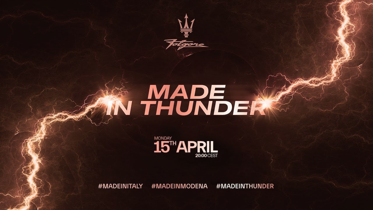 New Maserati Folgore, Electric Car