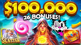 100,000 And 26 Bonuses To Open, Can We Get A Max Win?
