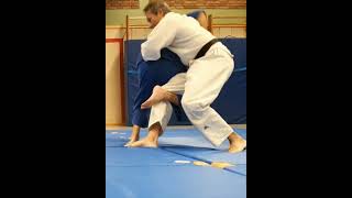 Judo/Beautiful O Soto Gari Makikomi/Красивая Задняя Подножка/#Shorts