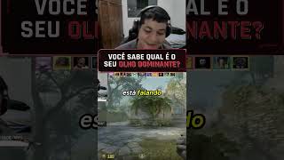 VOCÊ SABE QUAL SEU OLHO DOMINANTE?? MINI CURSO DE COMO APRENDER!!!  #cs2 #csgo