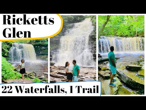 Video: Ricketts Glen State Park: Der vollständige Leitfaden
