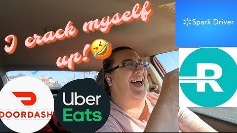 Walmart Spark DoorDash UberEats Roadie Ride Along - Episode 66