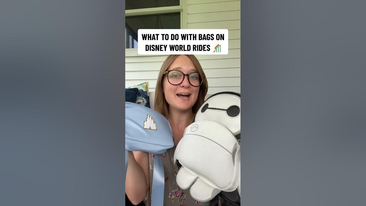 What to Do With Backpacks on Disney World Rides! 😮🎒🎢 YouTube